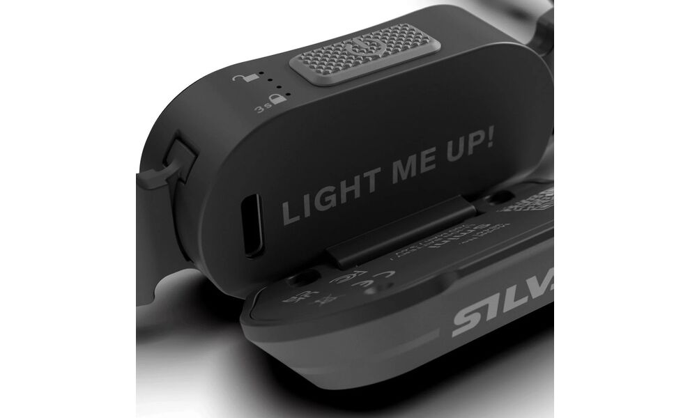 Налобний ліхтар акумуляторний Silva Smini Fly (Black) з червоним світлом, USB Type-C, Колір корпусу: Black, зображення 5