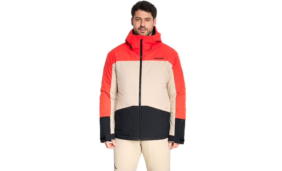 Лижна куртка чоловіча Ziener Taraino - 131025 (888/Red), Колір виробника: 888/Red, Розмір: 56, зображення 3