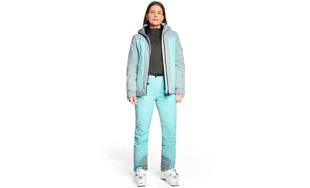 Лижна куртка жіноча Ziener Tarla - 133000 (314/Dried Eucalyptus), Колір виробника: 314/Dried Eucalyptus, Розмір: 40, зображення 5