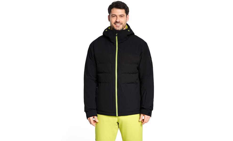 Лижна куртка чоловіча Ziener Tarlo - 131000 (12262/Black-Electric Grass), Колір виробника: 12262/Black-Electric Grass, Розмір: 52, зображення 3