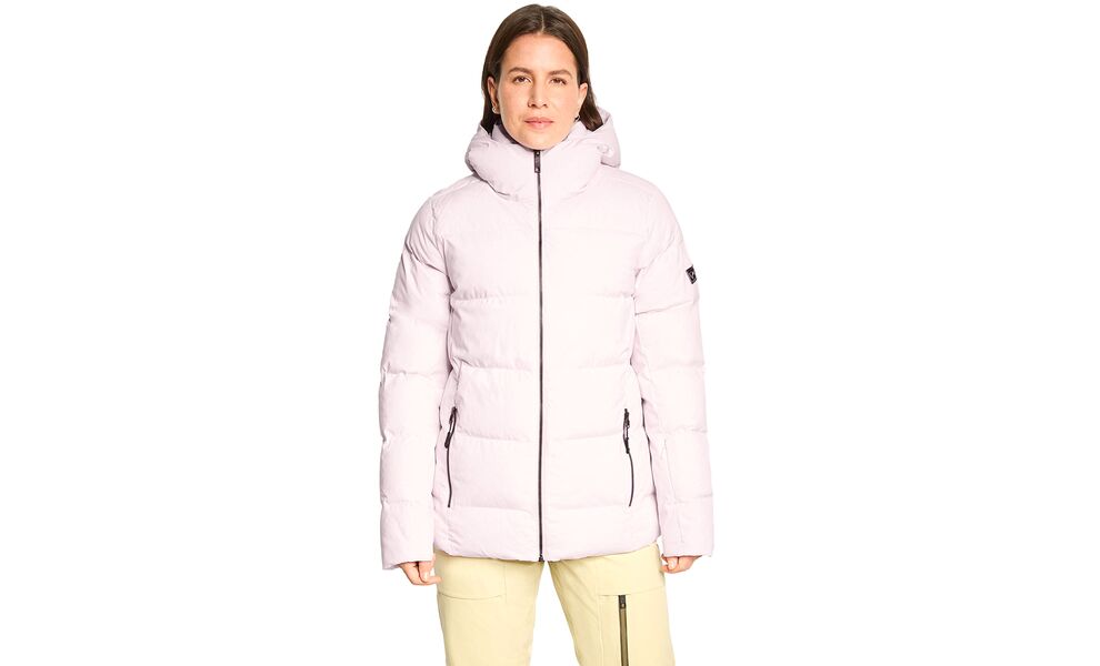 Лижна куртка жіноча Ziener Trava - 133001 (112/Shell Pink), Колір виробника: 112/Shell Pink, Розмір: 44, зображення 3