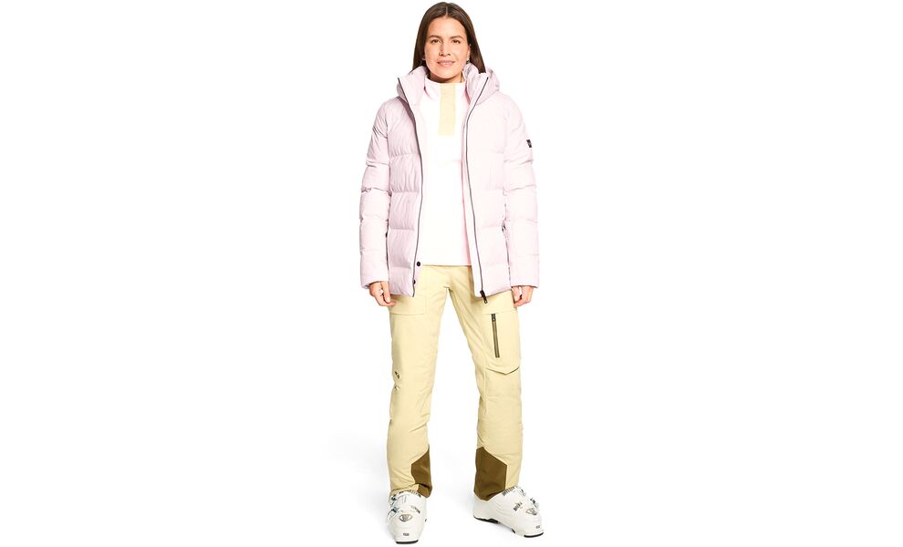 Лижна куртка жіноча Ziener Trava - 133001 (112/Shell Pink), Колір виробника: 112/Shell Pink, Розмір: 44, зображення 5