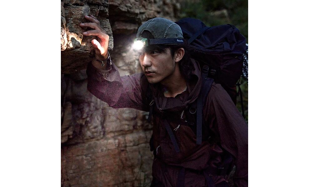 Налобний ліхтар на батарейках Naturehike CNK2300DQ020 з червоним світлом, Колір корпусу: Green, зображення 6