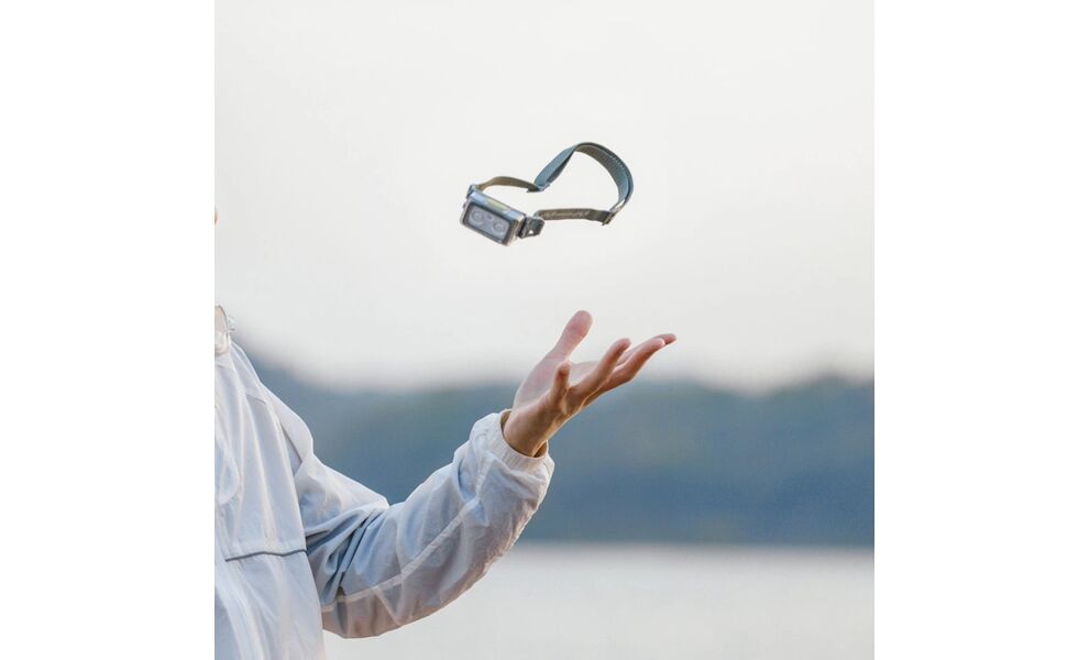 Налобний ліхтар акумуляторний Naturehike CNK2550ZM011 (Grey) з червоним світлом, магнітна зарядка, Колір корпусу: Grey, зображення 6