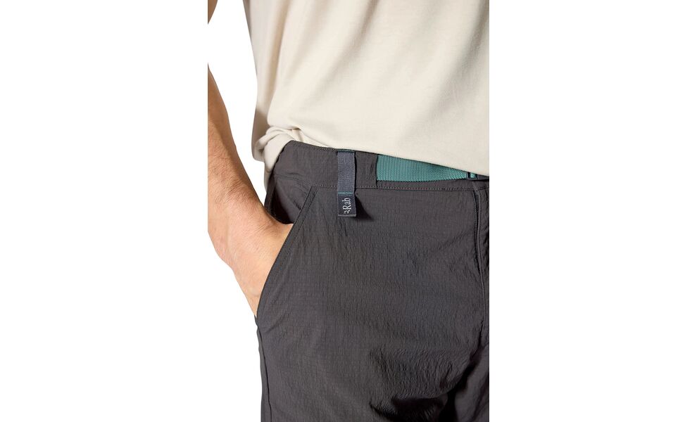 Штани чоловічі Rab Agden - Regular (Anthracite), Колір виробника: Anthracite, Тип довжини: Regular, Розмір: L, зображення 4