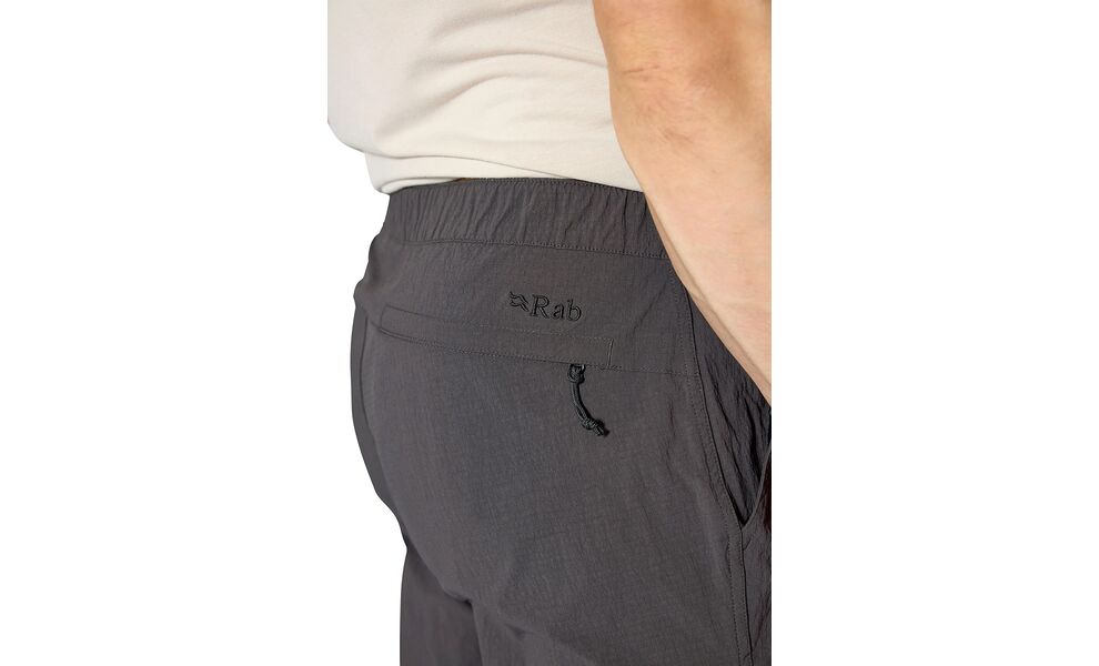 Штани чоловічі Rab Agden - Regular (Anthracite), Колір виробника: Anthracite, Тип довжини: Regular, Розмір: M, зображення 6