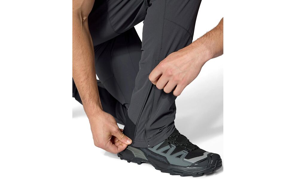 Штани чоловічі Rab Ascendor - Regular (Anthracite), Колір виробника: Anthracite, Тип довжини: Regular, Розмір: S, зображення 6