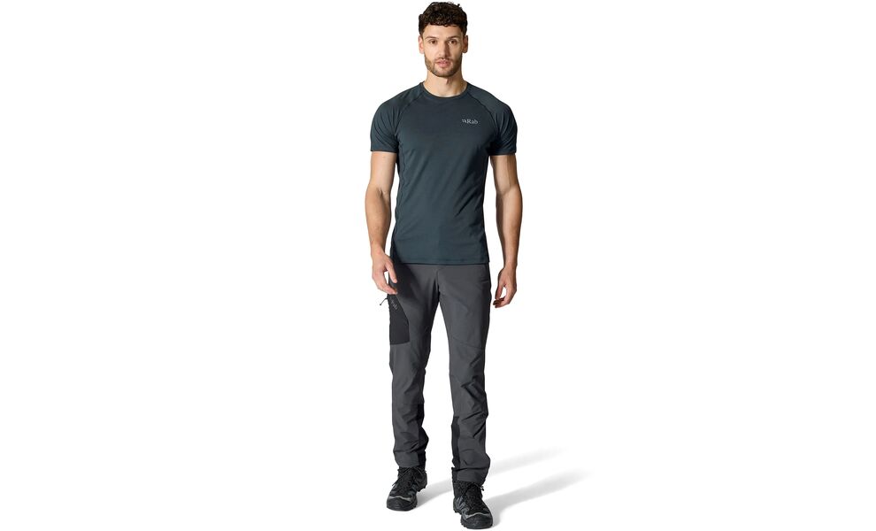 Штани чоловічі Rab Ascendor - Regular (Anthracite), Колір виробника: Anthracite, Тип довжини: Regular, Розмір: S, зображення 7