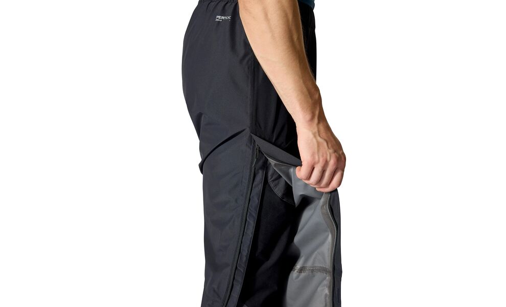 Штани чоловічі Rab Downpour - Regular (Black), Колір виробника: Black, Тип довжини: Regular, Розмір: M, зображення 4