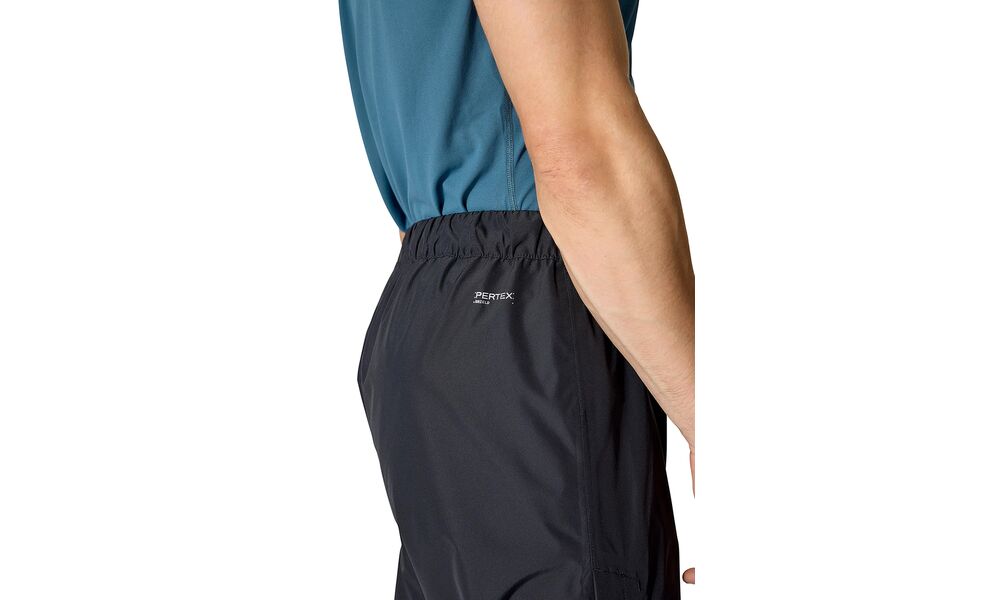 Штани чоловічі Rab Downpour - Regular (Black), Колір виробника: Black, Тип довжини: Regular, Розмір: L, зображення 5