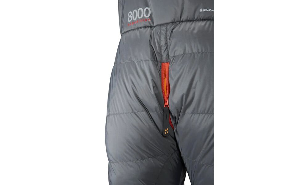Комбінезон унісекс Rab Expedition 8000 Salopettes, Колір виробника: Shark, Тип довжини: Regular, Розмір: S, зображення 6