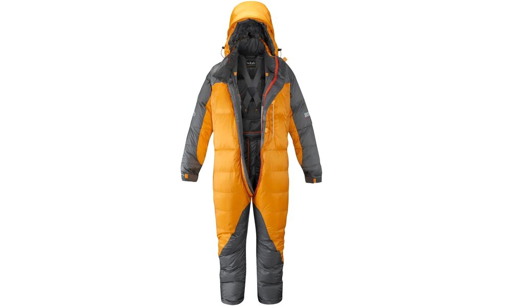 Комбінезон унісекс Rab Expedition 8000 Suit, Колір виробника: Gold/Shark, Тип довжини: Regular, Розмір: XS, зображення 4