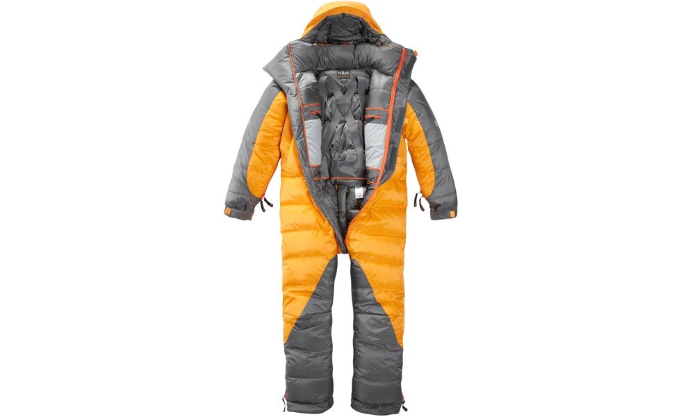 Комбінезон унісекс Rab Expedition 8000 Suit, Колір виробника: Gold/Shark, Тип довжини: Regular, Розмір: XS, зображення 5