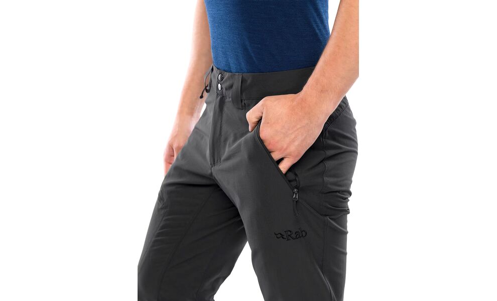 Штани чоловічі Rab Incline Light - Regular (Anthracite), Колір виробника: Anthracite, Тип довжини: Regular, Розмір: S, зображення 8