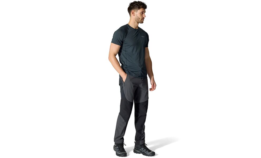 Штани чоловічі Rab Torque - Regular (Anthracite), Колір виробника: Anthracite, Тип довжини: Regular, Розмір: L, зображення 2