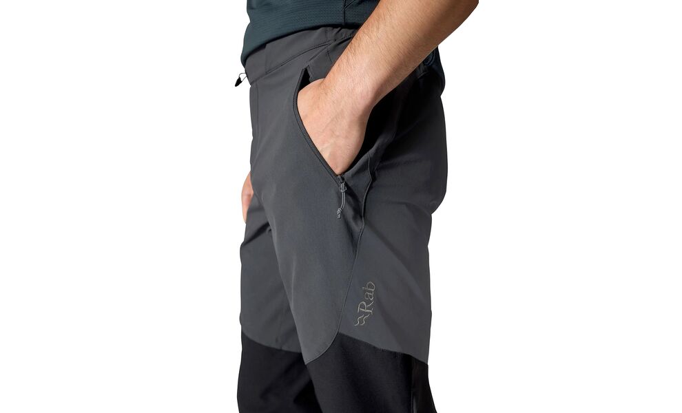 Штани чоловічі Rab Torque - Regular (Anthracite), Колір виробника: Anthracite, Тип довжини: Regular, Розмір: M, зображення 5