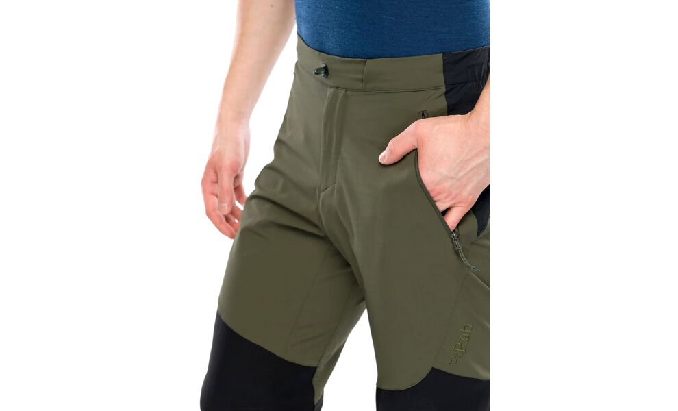 Штани чоловічі Rab Torque - Regular (Army), Колір виробника: Army, Тип довжини: Regular, Розмір: L, зображення 6