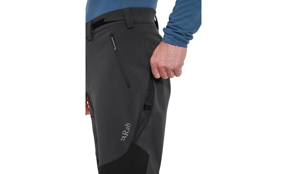 Штани чоловічі Rab Torque Winter (Black), Колір виробника: Black, Тип довжини: Regular, Розмір: M, зображення 8