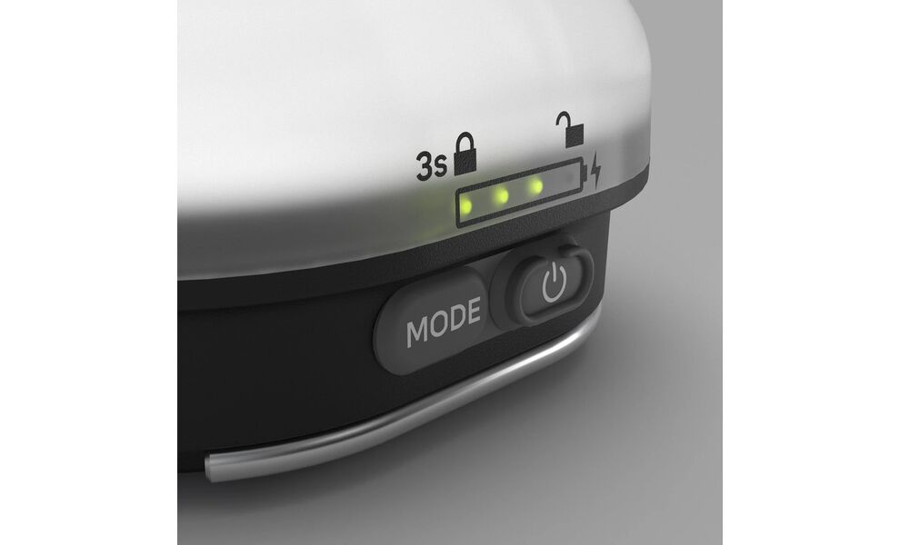 Кемпінговий ліхтар акумуляторний Silva Glow Recharge (Black): USB Type-C, Колір корпусу: Black, зображення 2