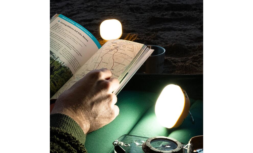 Кемпінговий ліхтар акумуляторний Silva Glow Recharge (Yellow): USB Type-C, Колір корпусу: Yellow, зображення 6