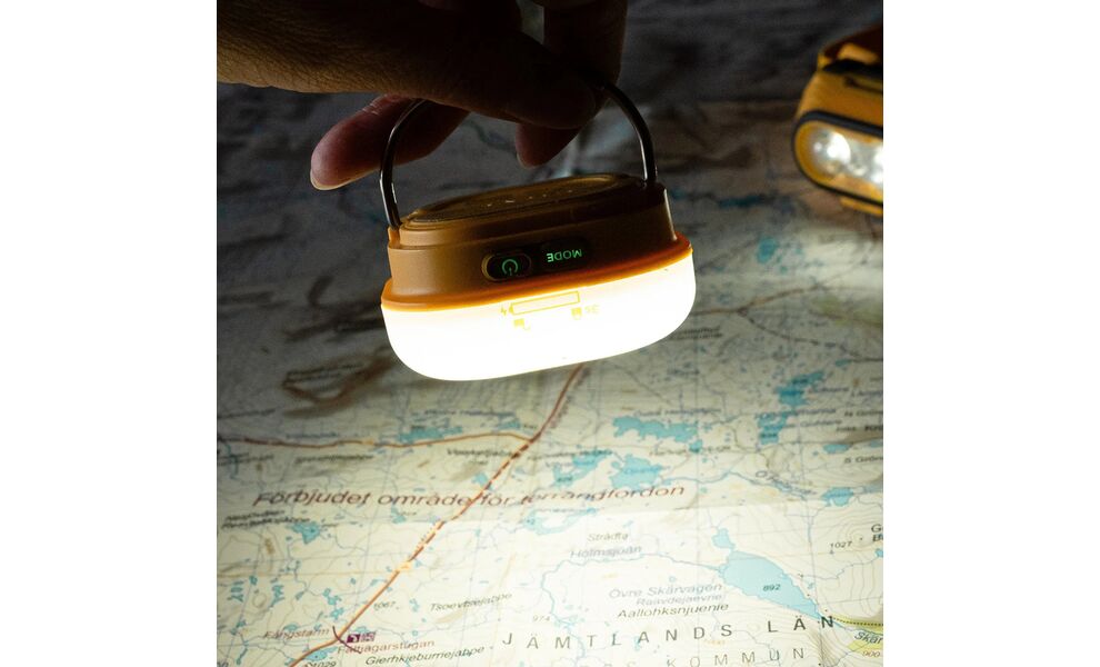 Кемпінговий ліхтар акумуляторний Silva Glow Recharge (Yellow): USB Type-C, Колір корпусу: Yellow, зображення 5