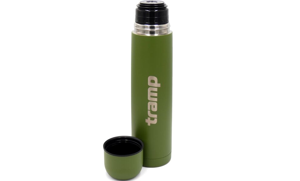Термос Tramp Basic UTRC-105 (Olive) на 1 л, Об'єм: 1000, Колір: Olive, зображення 3