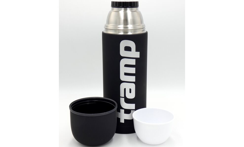 Термос Tramp Soft Touch UTRC-109 (Black) на 1 л, Об'єм: 1000, Колір: Black, зображення 3