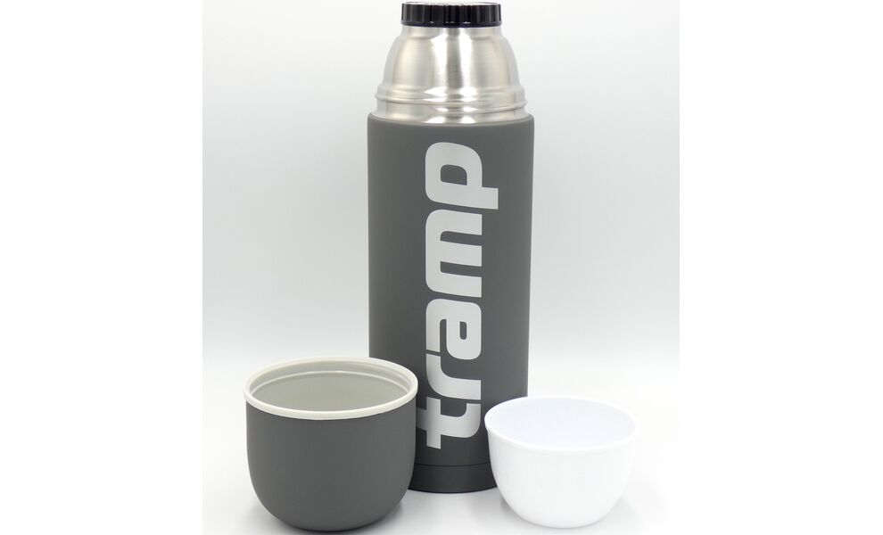 Термос Tramp Soft Touch UTRC-109 (Grey) на 1 л, Об'єм: 1000, Колір: Grey, зображення 3