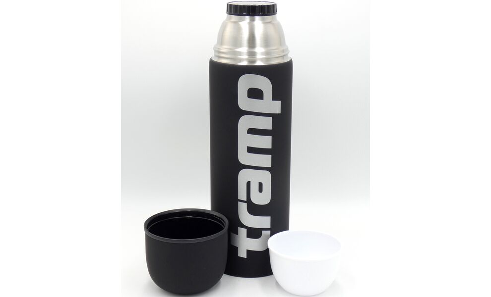 Термос Tramp Soft Touch UTRC-110 (Black) на 1,2 л, Об'єм: 1200, Колір: Black, зображення 3