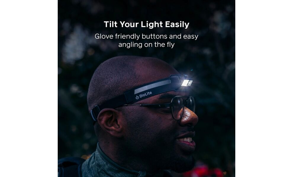 Налобний ліхтар акумуляторний BioLite Dash 450 (Ember Fade) з червоним світлом, USB Type-C, Колір корпусу: Ember Fade, зображення 8