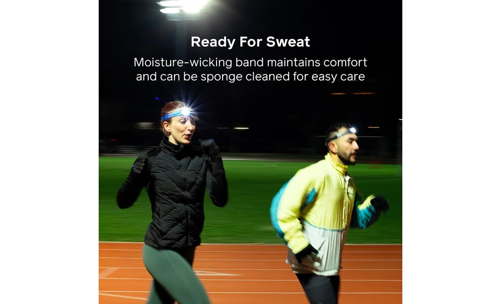 Налобний ліхтар акумуляторний BioLite Dash 450 (Ember Fade) з червоним світлом, USB Type-C, Колір корпусу: Ember Fade, зображення 10