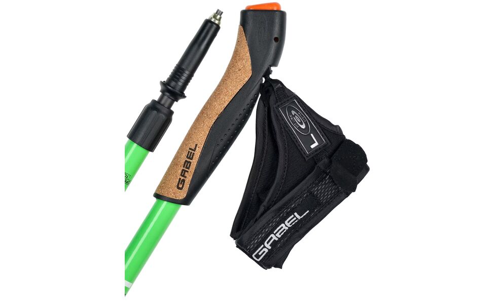 Палиці для скандинавської ходьби Gabel Stretch Carbon, 130 см, зображення 4