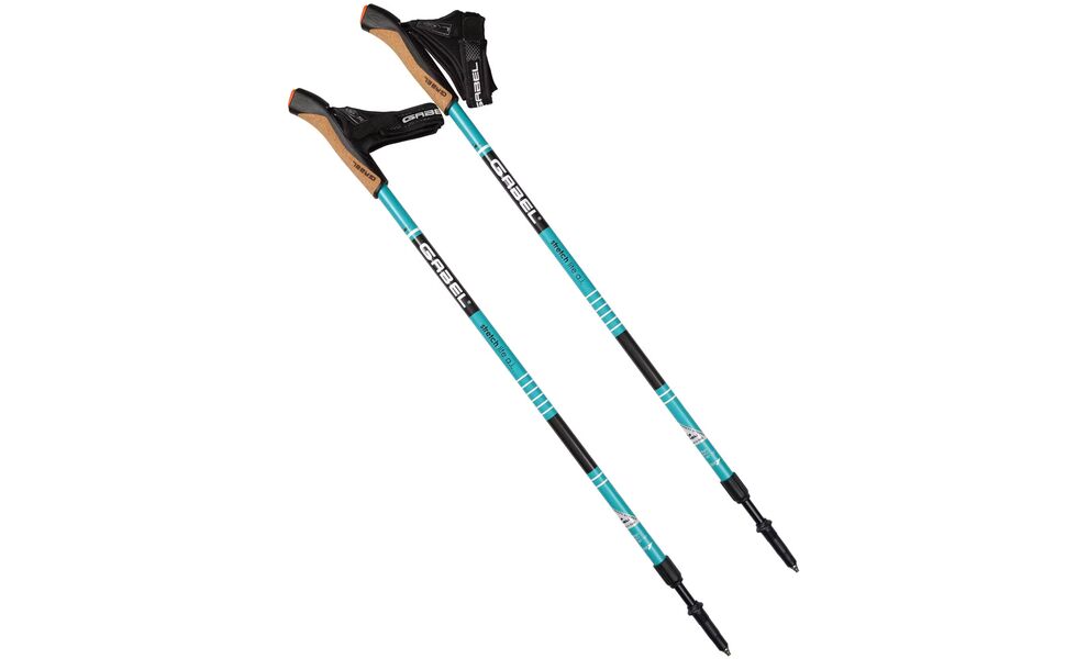 Палиці для скандинавської ходьби Gabel Stretch Lite A.I. (Avio), 130 см, Колір виробника: Avio, зображення 5