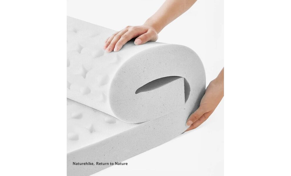 Самонадувний каремат Naturehike CNK2550WS025 (Green): з подушкою, зображення 4