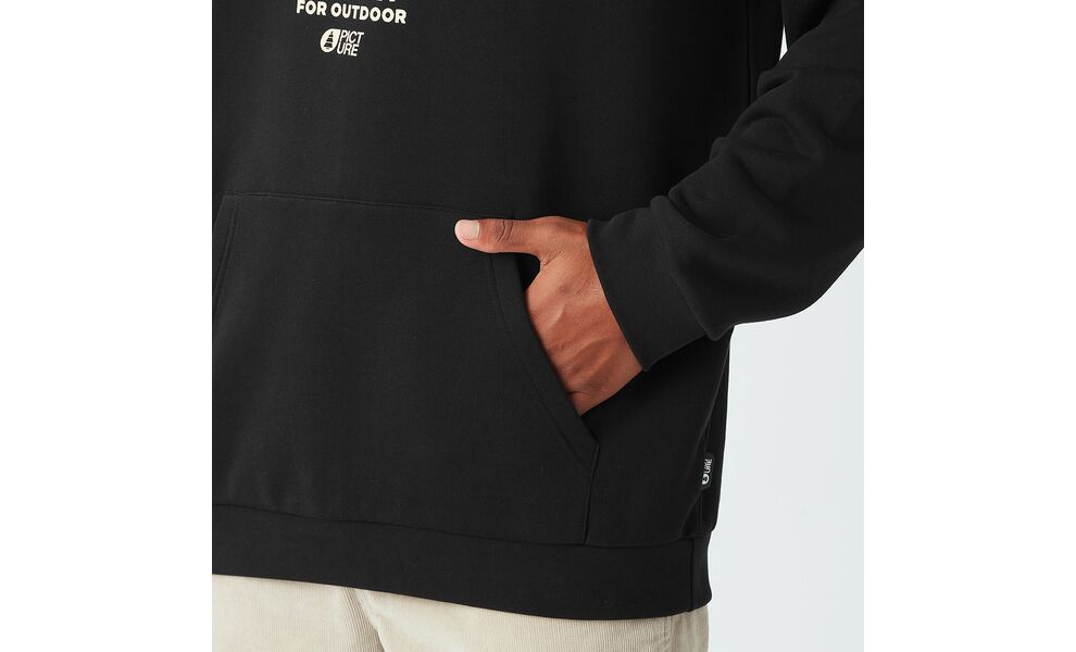 Толстовка чоловіча Picture Organic Julka Plush - MSW0492 (Black), Колір виробника: Black, Розмір: XXL, зображення 7