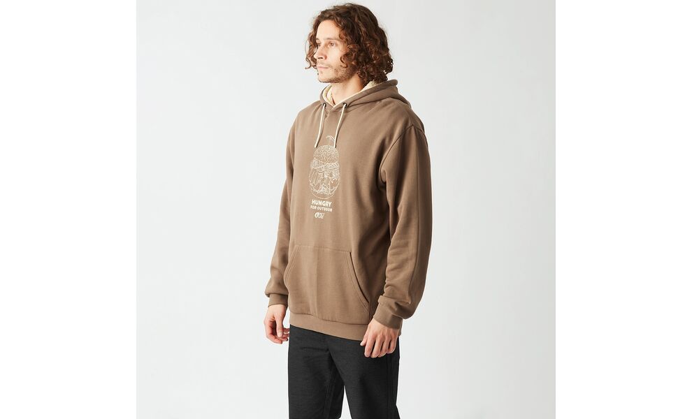 Толстовка чоловіча Picture Organic Julka Plush - MSW0492 (Shitake), Колір виробника: Shitake, Розмір: L, зображення 3