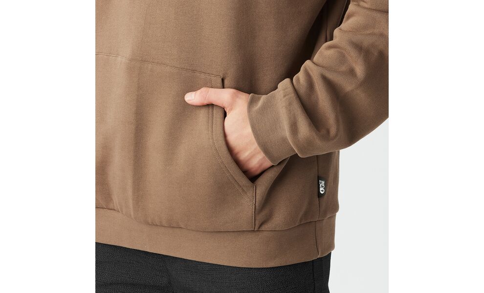 Толстовка чоловіча Picture Organic Julka Plush - MSW0492 (Shitake), Колір виробника: Shitake, Розмір: M, зображення 6