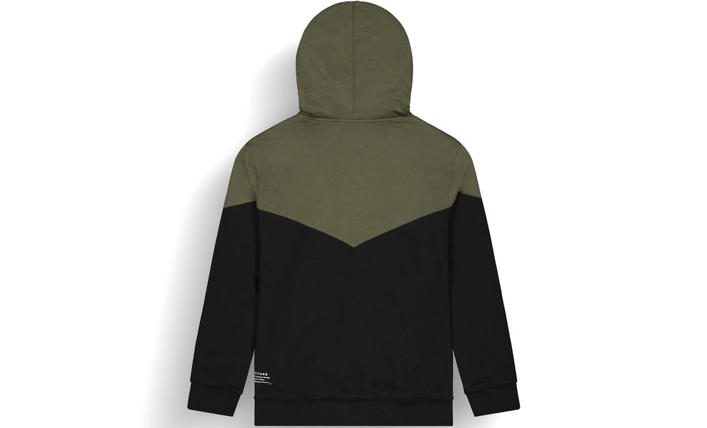 Толстовка чоловіча Picture Organic Basement Plush Zip Hoody - MSW360 (Tobacco Black), Колір виробника: Tobacco Black, Розмір: L, зображення 2