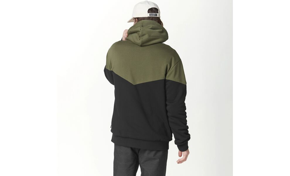 Толстовка чоловіча Picture Organic Basement Plush Zip Hoody - MSW360 (Tobacco Black), Колір виробника: Tobacco Black, Розмір: L, зображення 4