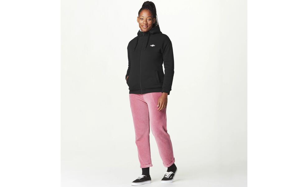 Толстовка жіноча Picture Organic Glimma Plush Zip Hoody - WSW0348 (Black), Колір виробника: Black, Розмір: L, зображення 5