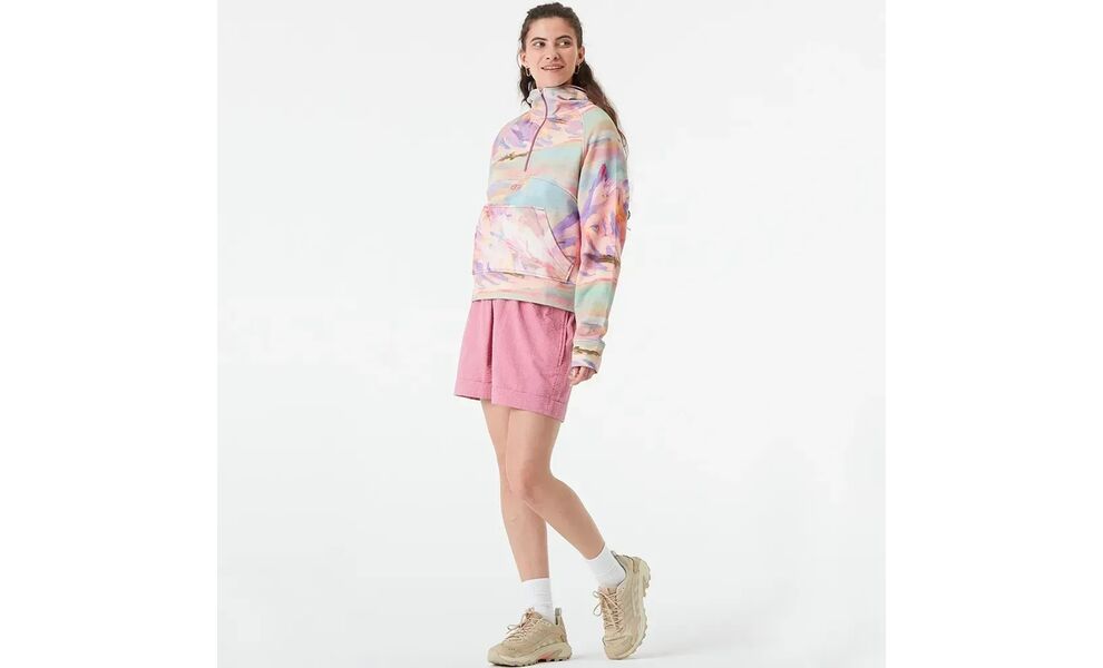 Толстовка жіноча Picture Organic Quenda 1/2 Zip Printed - WSW0374 (Montanea Print), Колір виробника: Montanea Print, Розмір: M, зображення 5
