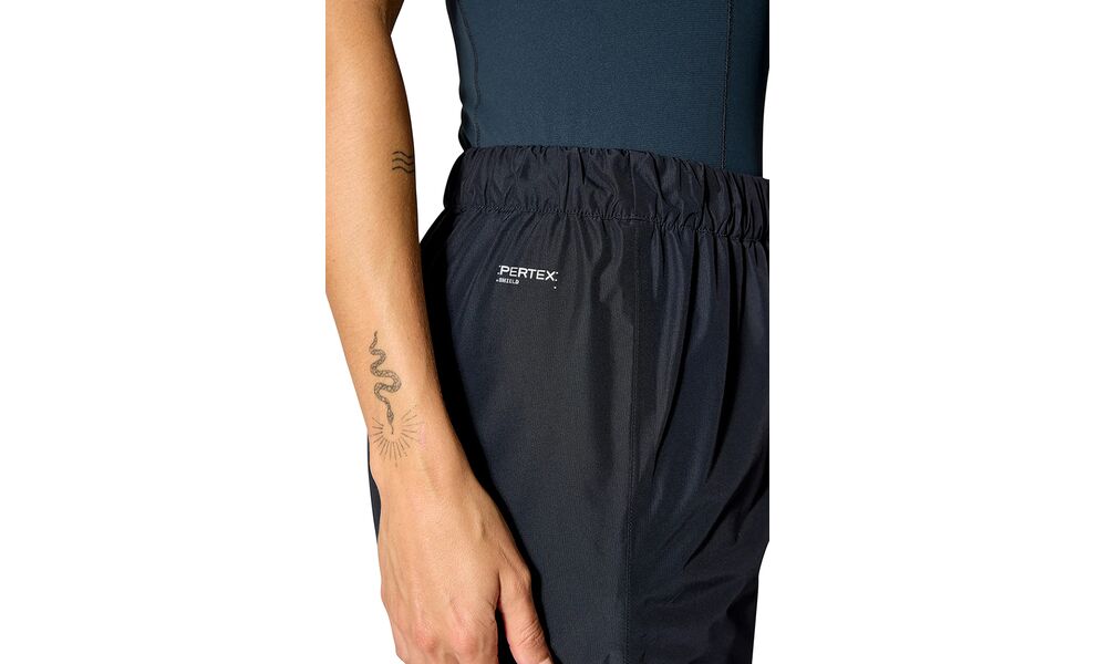 Штани жіночі Rab Downpour - Regular (Black), Колір виробника: Black, Тип довжини: Regular, Розмір: M, зображення 4