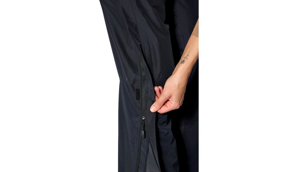 Штани жіночі Rab Downpour - Regular (Black), Колір виробника: Black, Тип довжини: Regular, Розмір: S, зображення 5