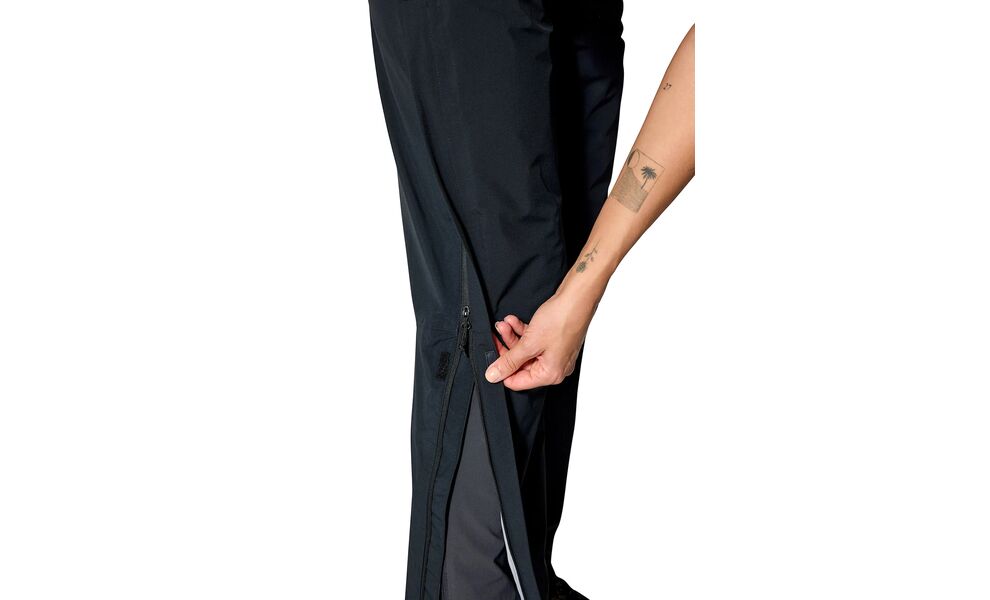 Штани жіночі Rab Firewall - Regular (Black), Колір виробника: Black, Тип довжини: Regular, Розмір: L, зображення 5