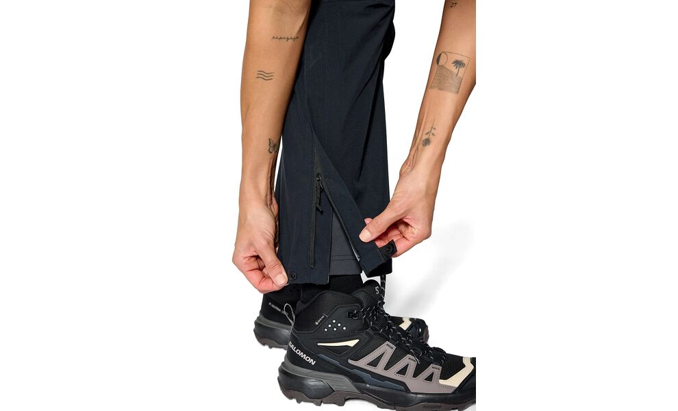 Штани жіночі Rab Firewall - Regular (Black), Колір виробника: Black, Тип довжини: Regular, Розмір: XS, зображення 6