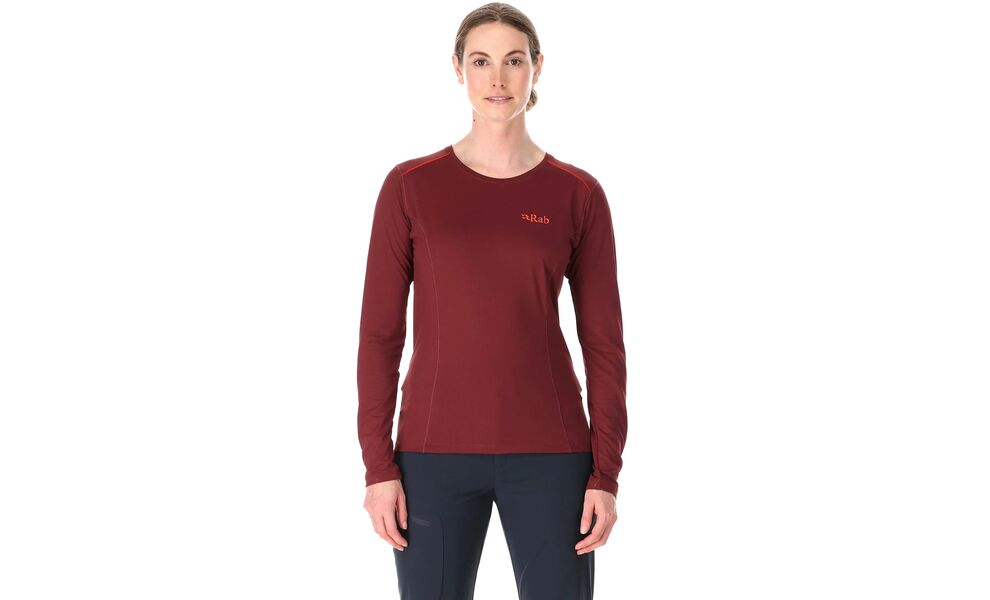 Лонгслів жіночий Rab Force (Beluga), Колір виробника: Beluga, Розмір: S, зображення 2