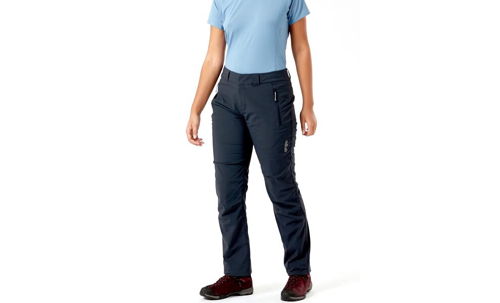 Штани жіночі Rab Incline VR (Beluga), Колір виробника: Beluga, Тип довжини: Regular, Розмір: L, зображення 2