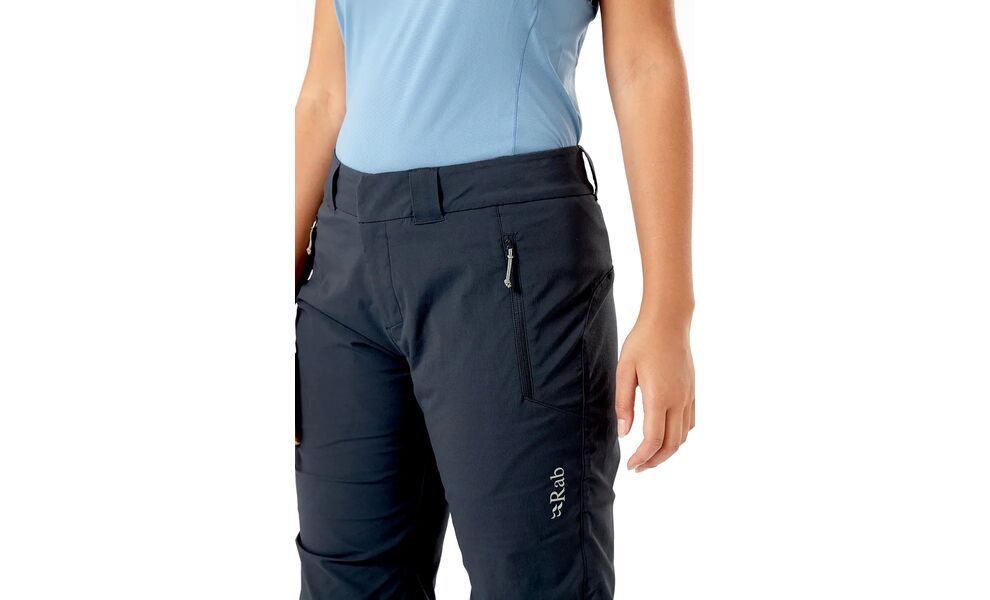 Штани жіночі Rab Incline VR (Beluga), Колір виробника: Beluga, Тип довжини: Regular, Розмір: L, зображення 4