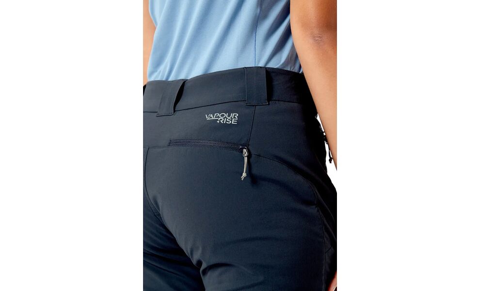 Штани жіночі Rab Incline VR (Beluga), Колір виробника: Beluga, Тип довжини: Regular, Розмір: L, зображення 6