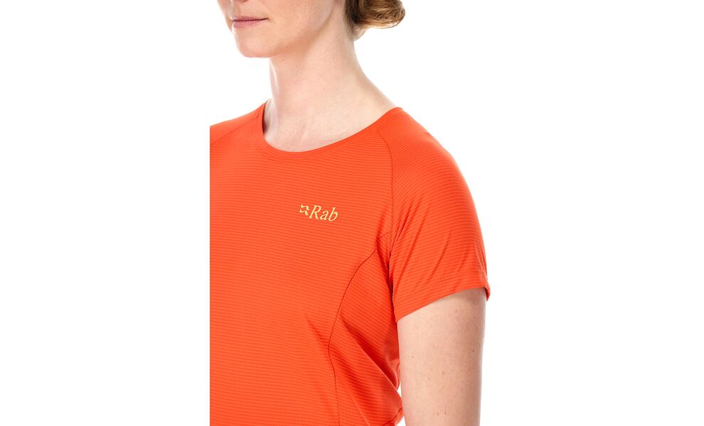 Футболка жіноча Rab Sonic (Hibiscus), Колір виробника: Hibiscus, Розмір: S, зображення 4